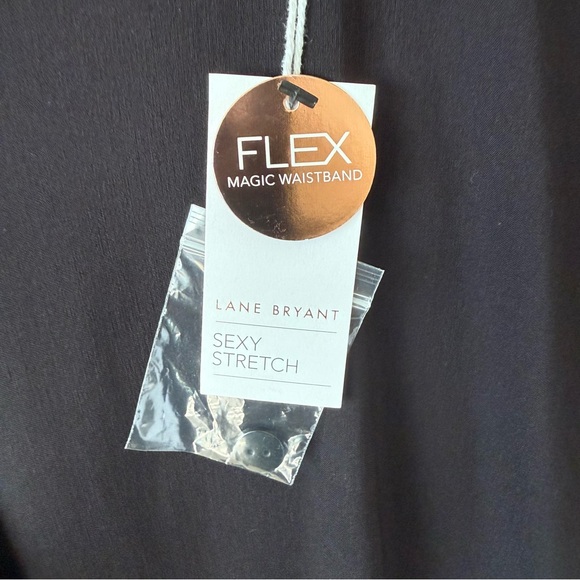 NEW Lane Bryant The Allie Boot Black Dress Pants size 20/R Flex magic waistband - Picture 2 of 16